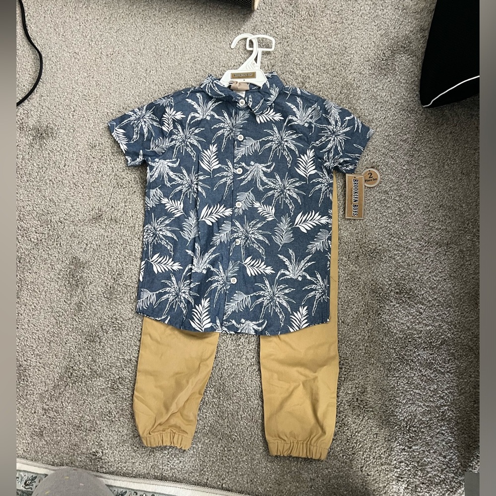 Toddler boys 2 piece Shirt & pants Set